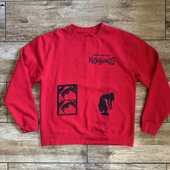 Nosebleeds Misterwives Sweatshirt Size Small - Picture 3 of 11